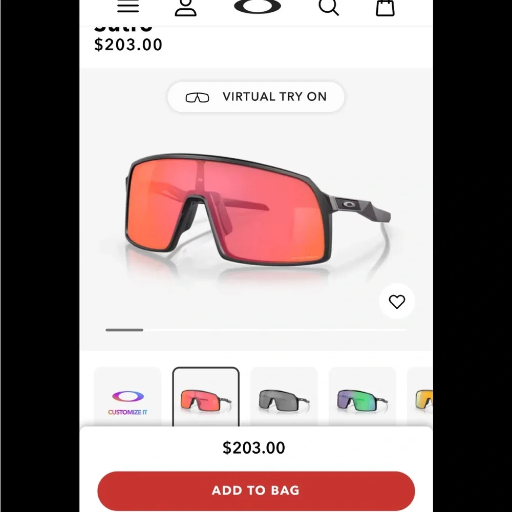 Oakley Textured Black Sunglasses Case - Picture 6 of 7